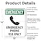 Signmission Safety Culture Sign, 10 in Width, Aluminum, Rectangle OS-2PACK-EM-A-1014-V-10461 - alternate 7